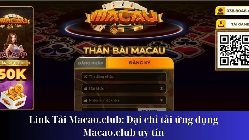 Cách tải ứng dụng từ Link Tải Macao.club